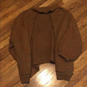 Large cardigan